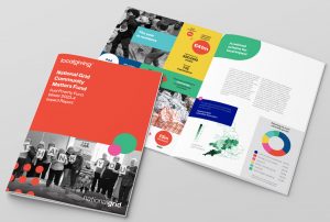 Local giving report design preview